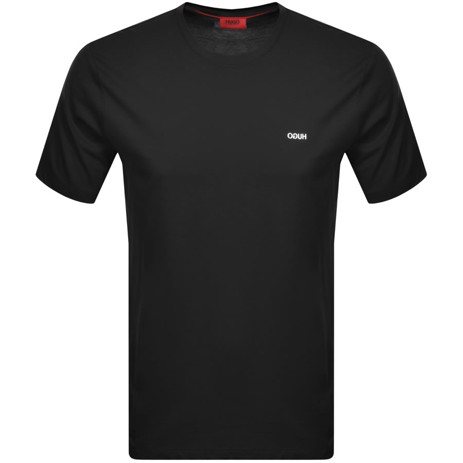 Alternative Image for ProductHUGO Dero203 Crew Neck Short Sleeve T Shirt Blac1